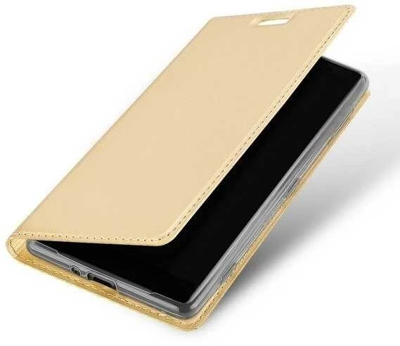 Dux Ducis Premium atverčiamas dėklas skirtas Samsung A305 Galaxy A30, auksinis