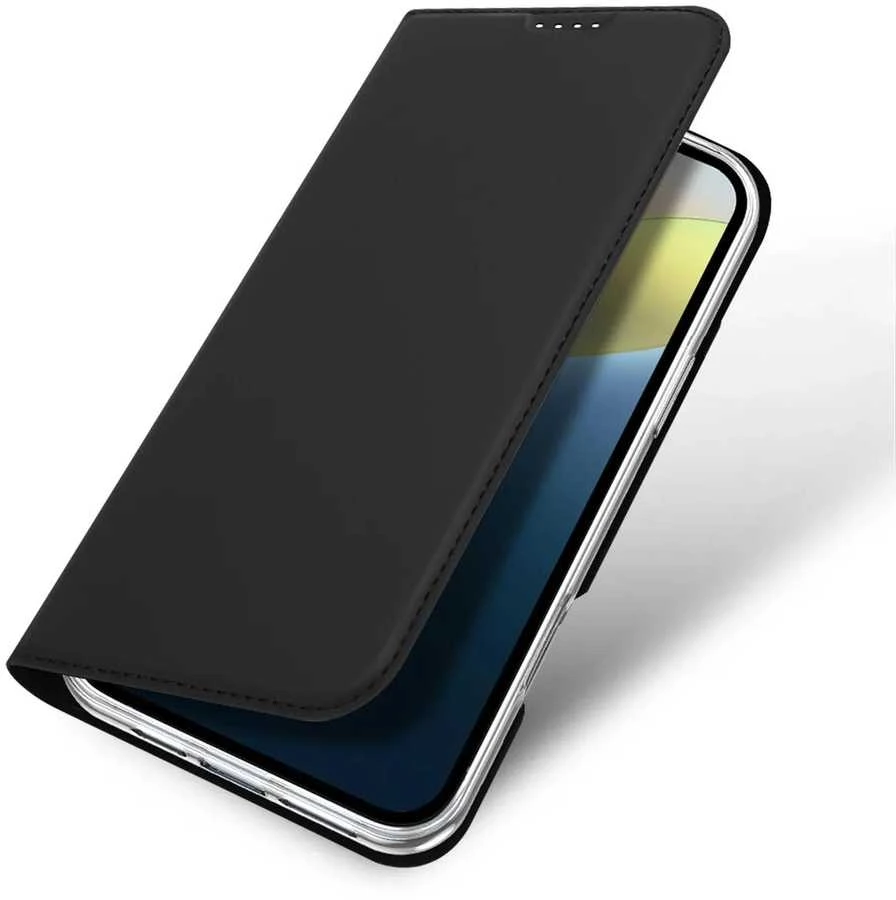 Dux Ducis atverčiamas dėklas SKIN PRO skirtas Apple iPhone 16 Plus juodos spalvos