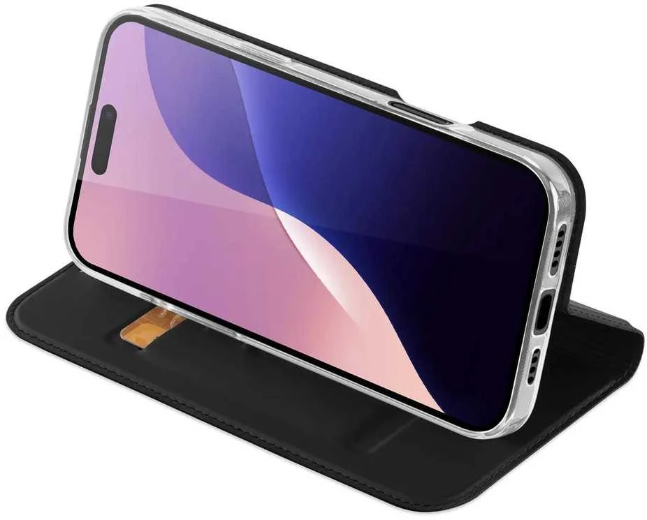 Dux Ducis Skin Pro Apple iPhone 16 Pro Max dėklas telefonui juodos spalvos