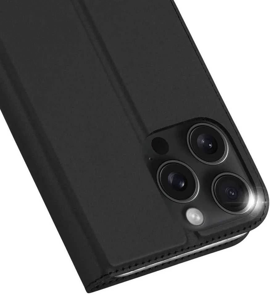 Dux Ducis Skin Pro Apple iPhone 16 Pro Max dėklas telefonui juodos spalvos