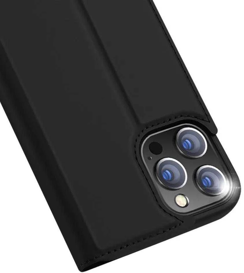 Dux Ducis Skin Pro dėklas skirtas Apple iPhone 13 Pro Max, juodas