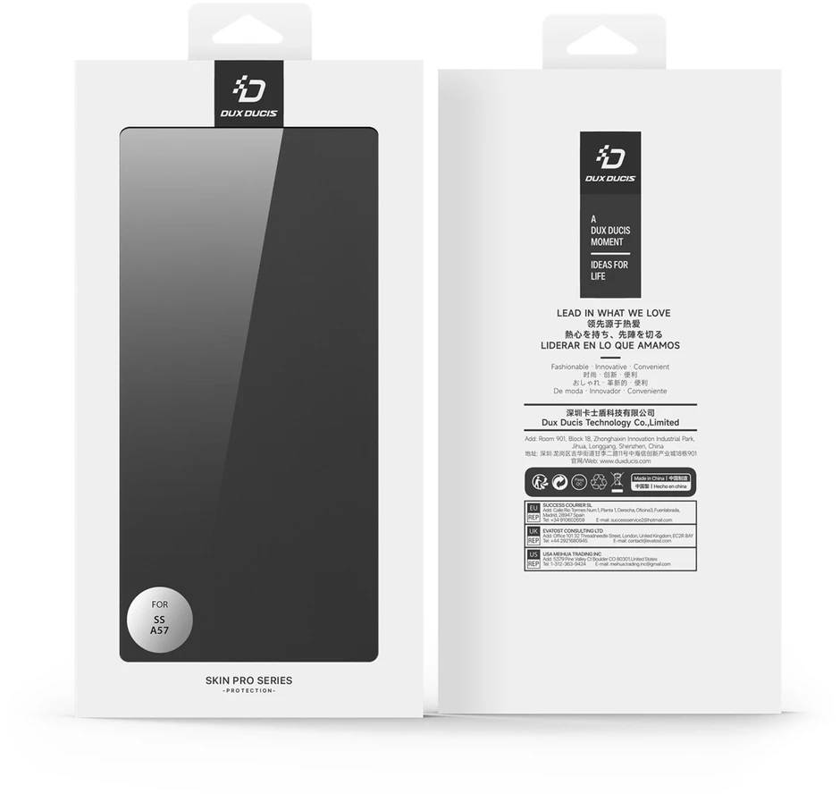 Dėklas Dux Ducis Skin Pro Samsung A576 A57 5G juodas