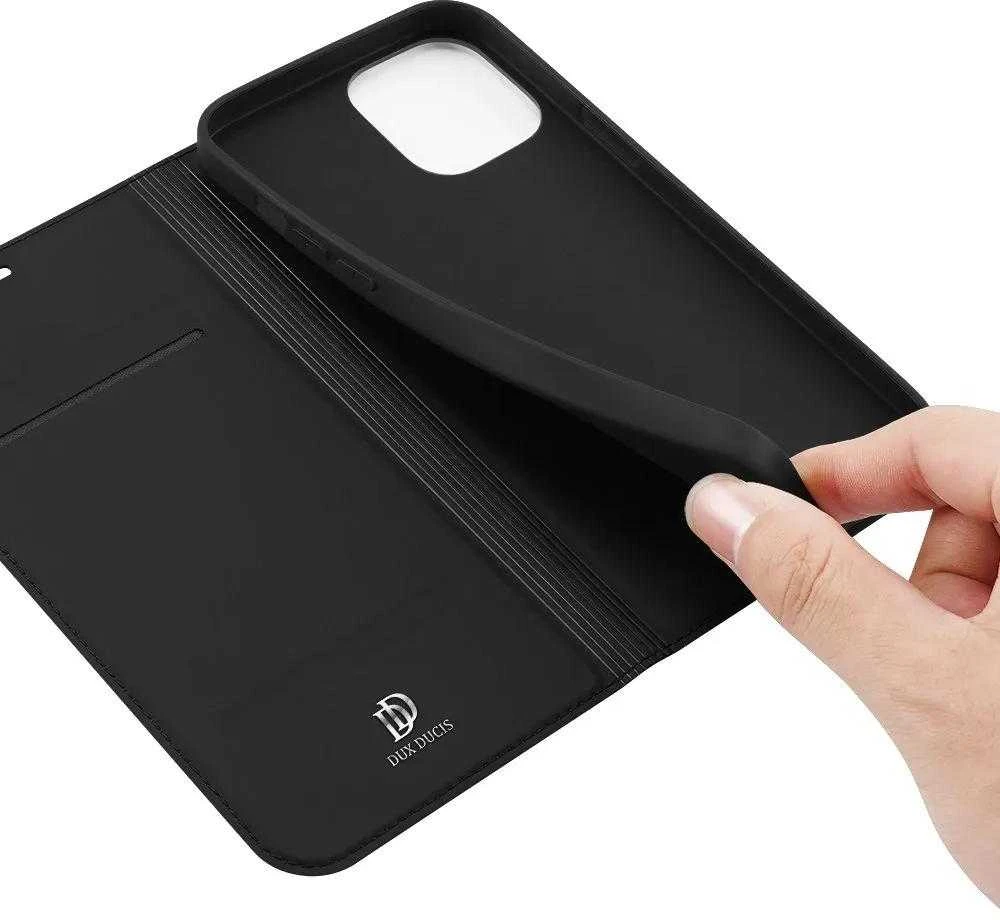 Dux Ducis Skin Pro dėklas skirtas Apple iPhone 12/12 Pro, juodas