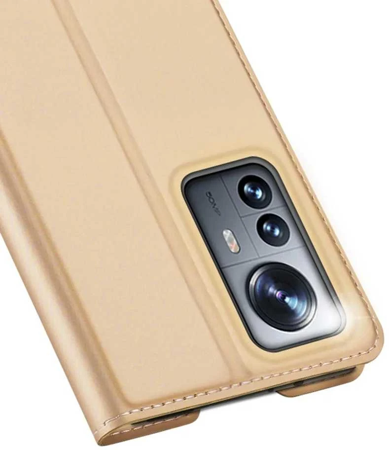 Dux Ducis Skin Pro dėklas skirtas Xiaomi 12 Pro, auksinis