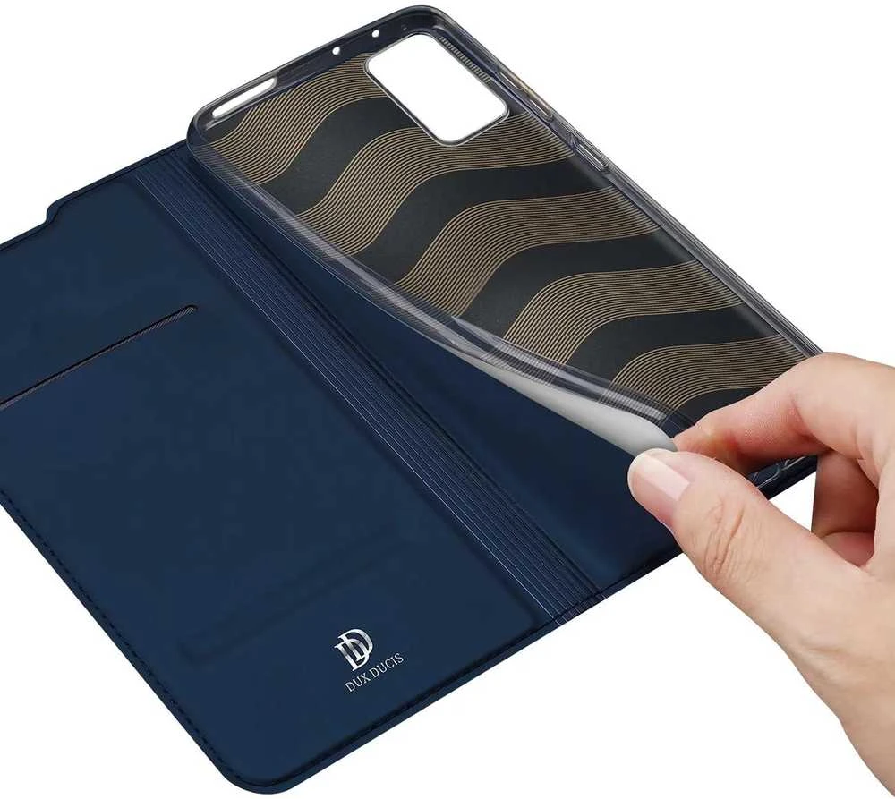 Dux Ducis Skin Pro dėklas skirtas Xiaomi 12 Pro, tamsiai mėlynas