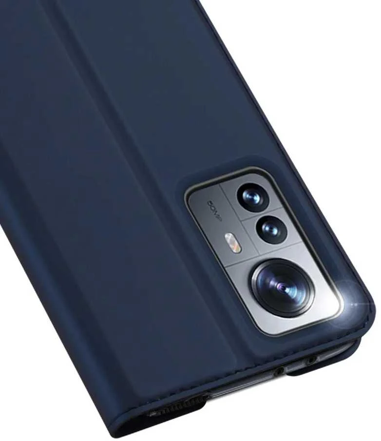 Dux Ducis Skin Pro dėklas skirtas Xiaomi 12 Pro, tamsiai mėlynas