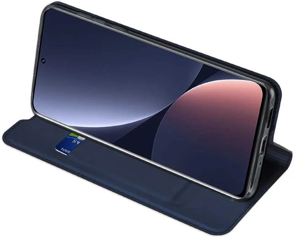 Dux Ducis Skin Pro dėklas skirtas Xiaomi 12 Pro, tamsiai mėlynas