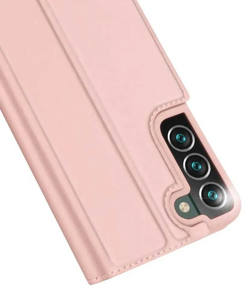 Dux Ducis Skin Pro dėklas skirtas Samsung Galaxy S22 + (S22 Plus), rožinis