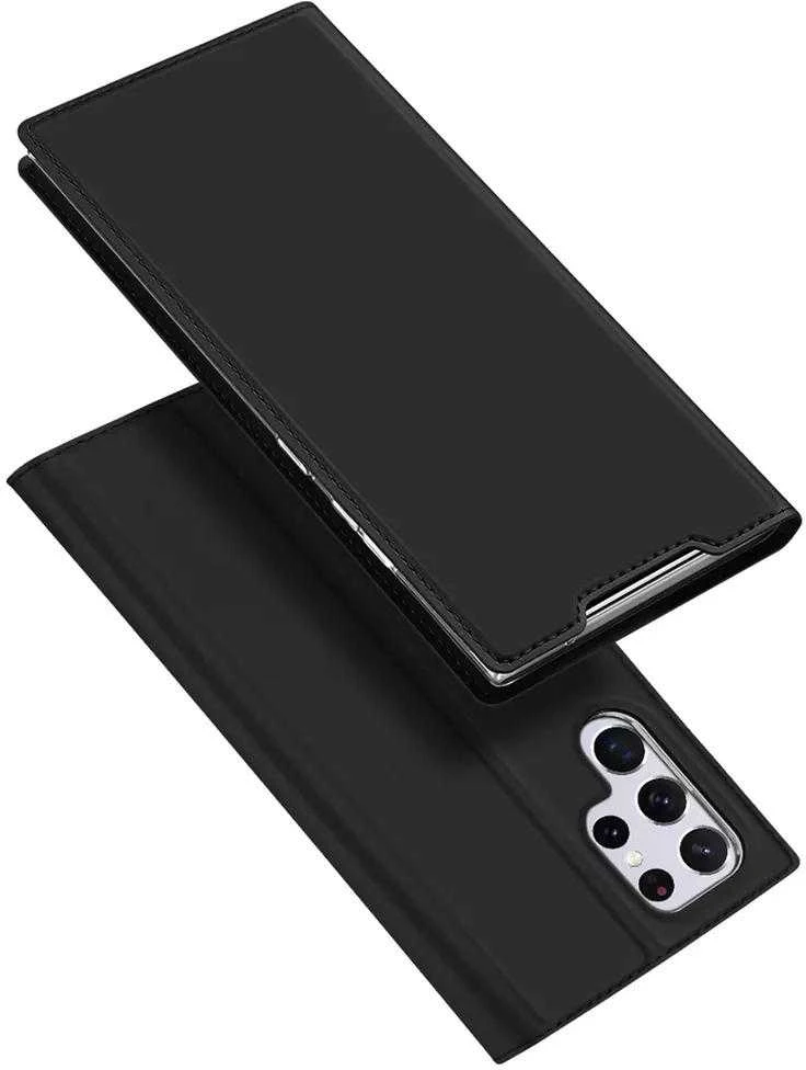 Dux Ducis Skin Pro dėklas skirtas Samsung S22 Ultra, juodas