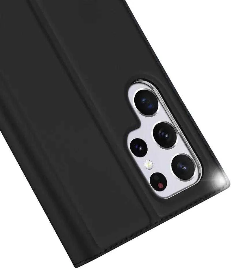 Dux Ducis Skin Pro dėklas skirtas Samsung S22 Ultra, juodas