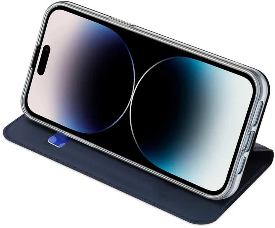 Dėklas Dux Ducis Skin Pro Apple iPhone 15 Pro tamsiai mėlynas