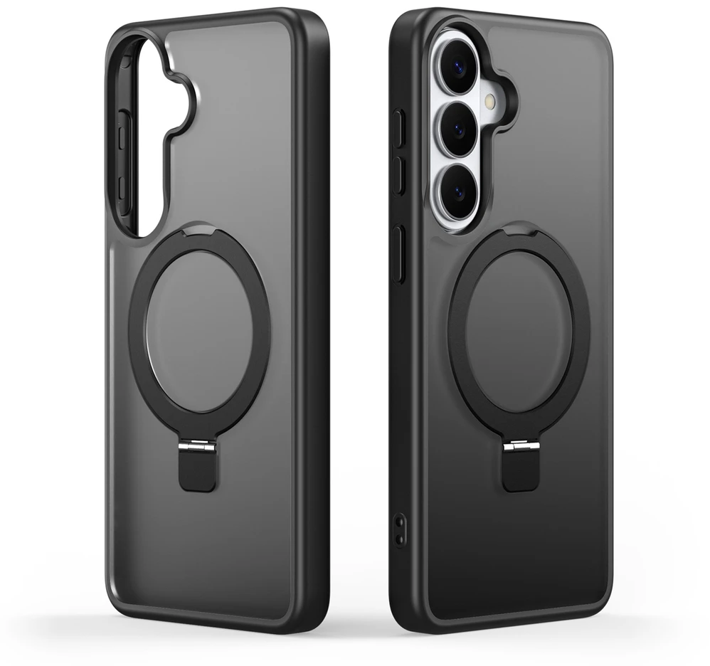 Dėklas Dux Ducis Yind Magnetic Stand Samsung S942 S26 juodas