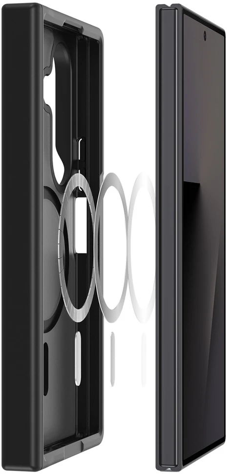 Dux Ducis Yind dėklas Samsung Galaxy Z Fold 8 / Z Fold 7 – juodos spalvos