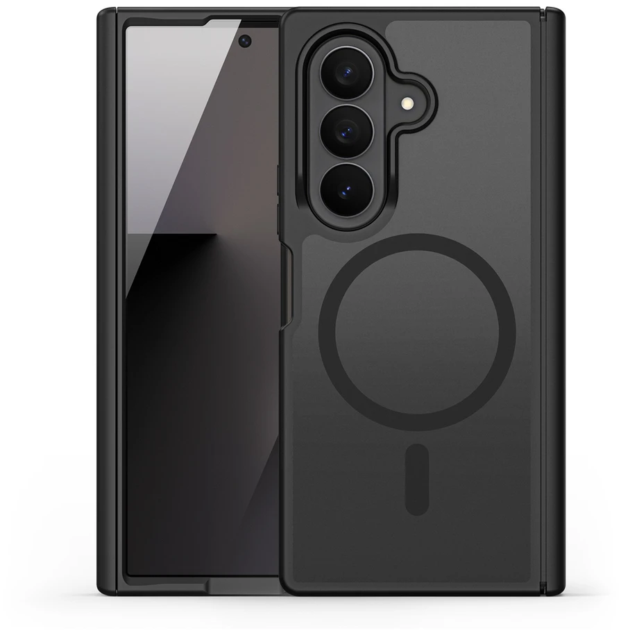 Dux Ducis Yind dėklas Samsung Galaxy Z Fold 8 / Z Fold 7 – juodos spalvos