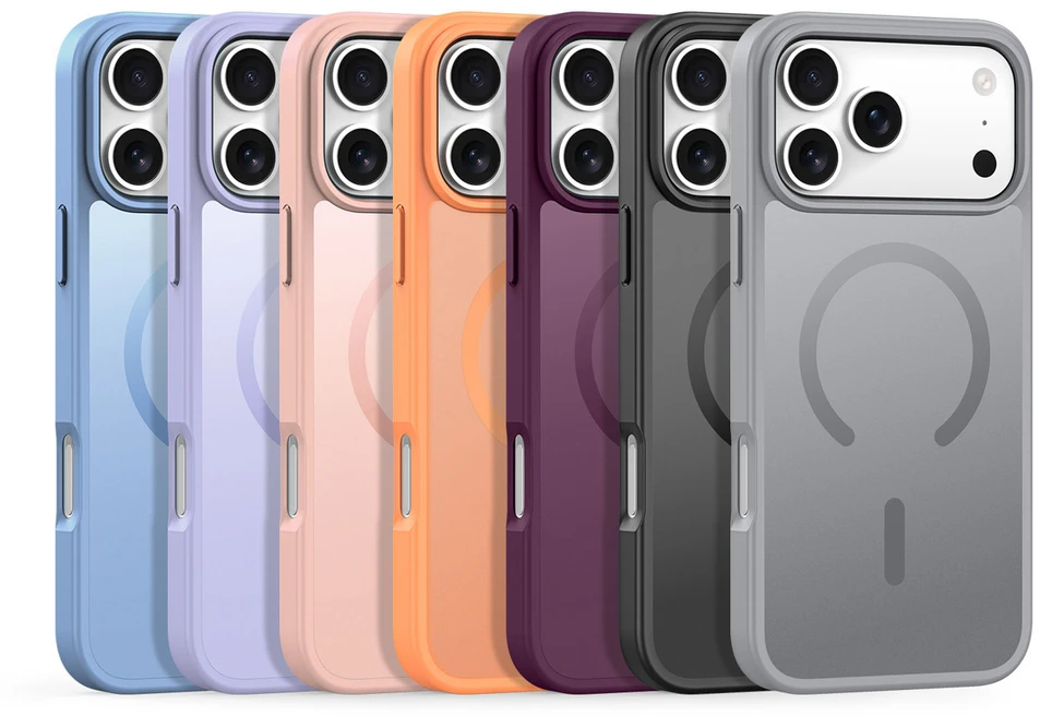 DUX DUCIS dėklas YIND suderinamas su MagSafe, skirtas iPhone 18 Pro Max / 17 Pro Max (atviro žiedo versija) tamsios vyšnios spalvos