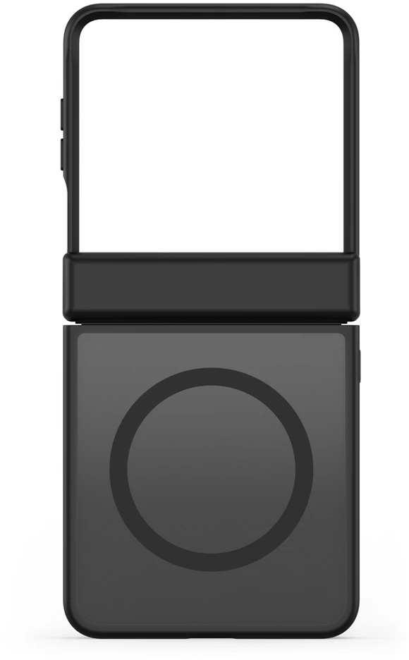 Dux Ducis Yind dėklas, skirtas Samsung Galaxy Z Flip 8, suderinamas su MagSafe – juodas