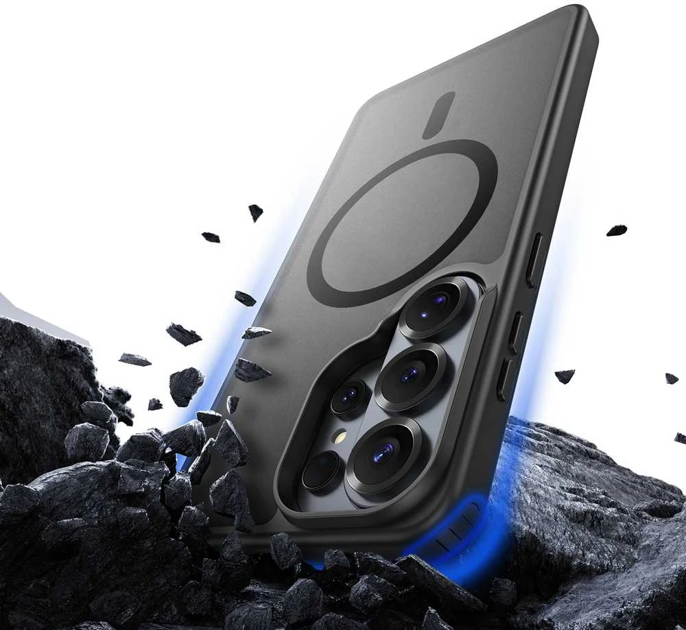 Dėklas Dux Ducis Yind MagSafe Samsung S948 S26 Ultra juodas