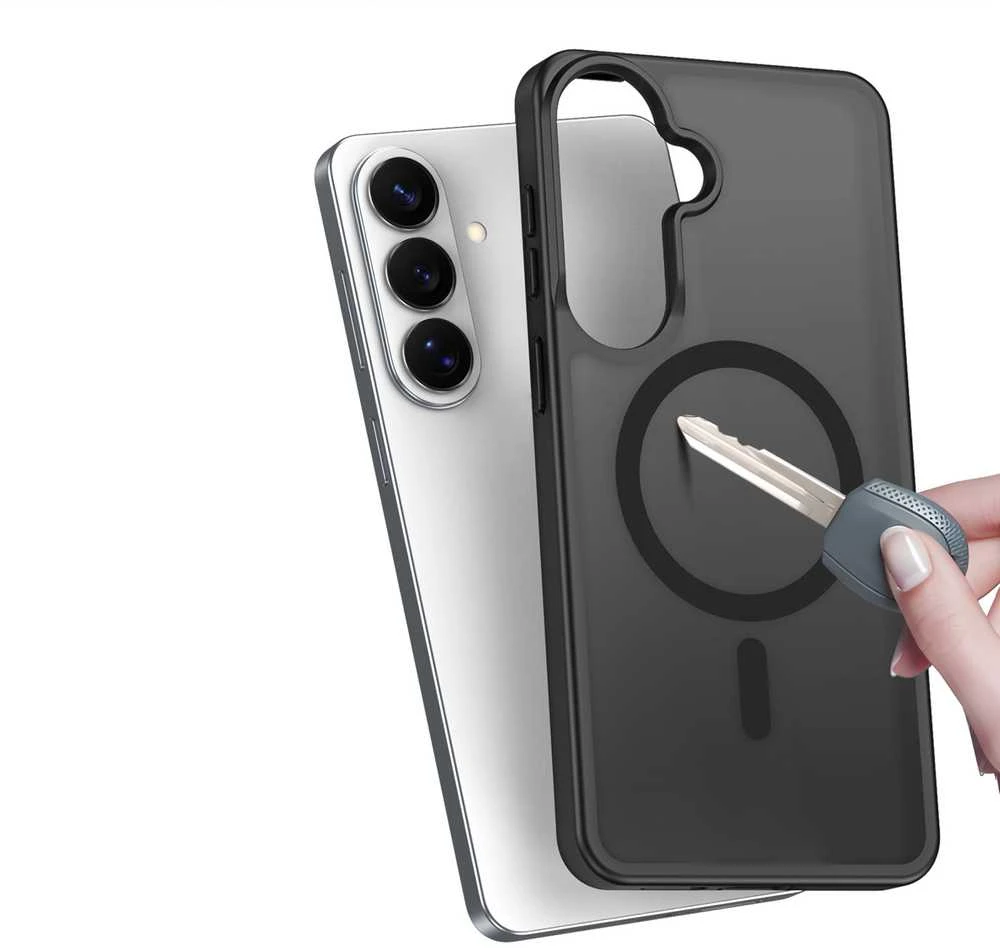 Dėklas Dux Ducis Yind MagSafe Samsung S947 S26 Plus juodas