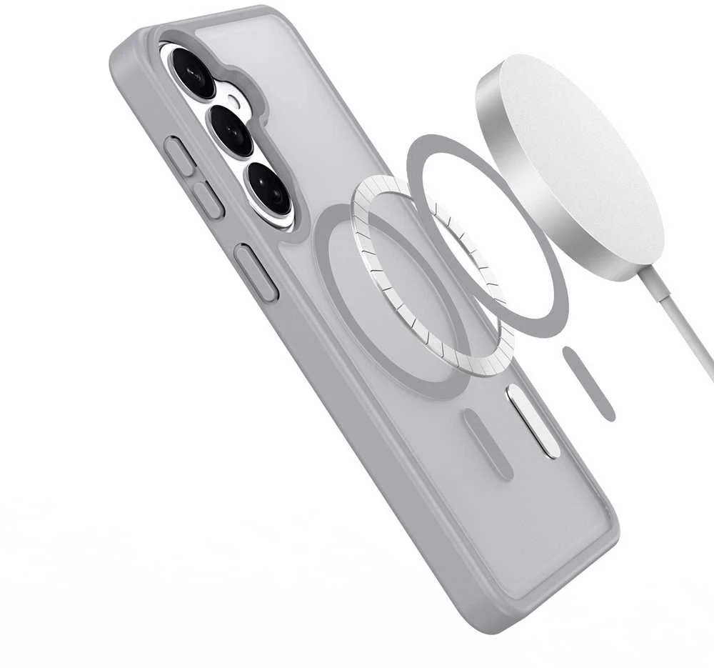 Dėklas Dux Ducis Yind MagSafe Samsung S947 S26 Plus pilkas