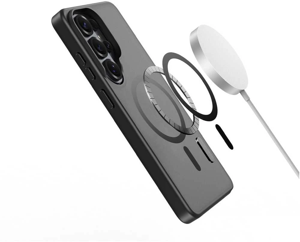 Dėklas Dux Ducis Yind MagSafe Samsung S948 S26 Ultra juodas