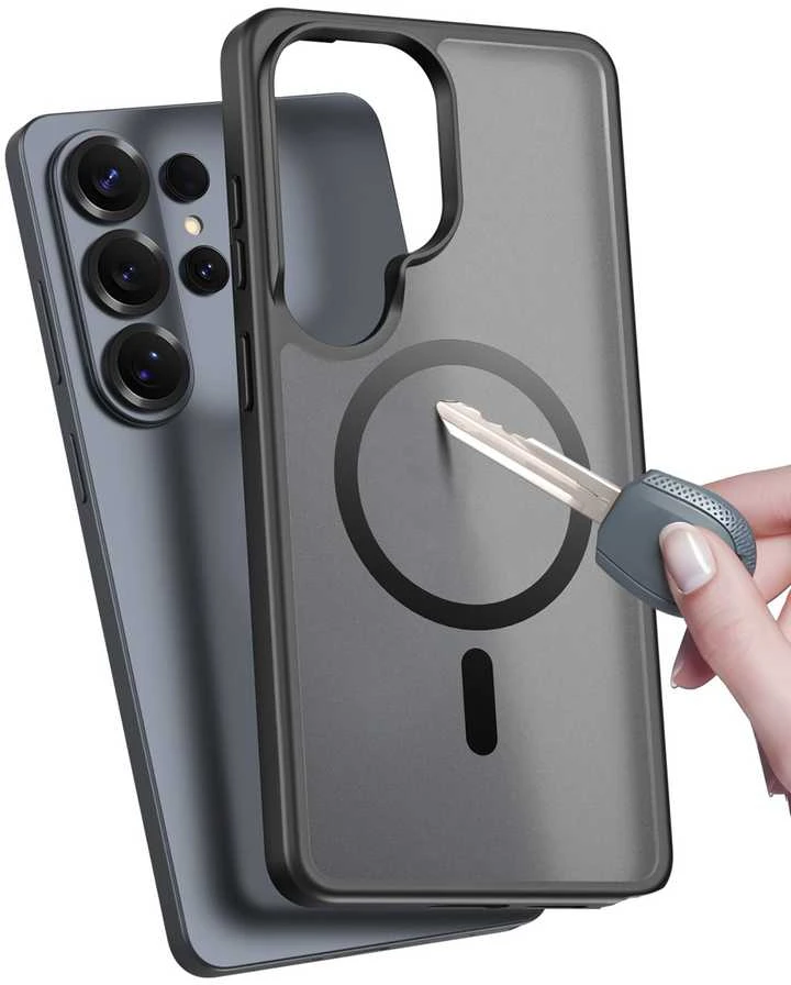 Dėklas Dux Ducis Yind MagSafe Samsung S948 S26 Ultra juodas