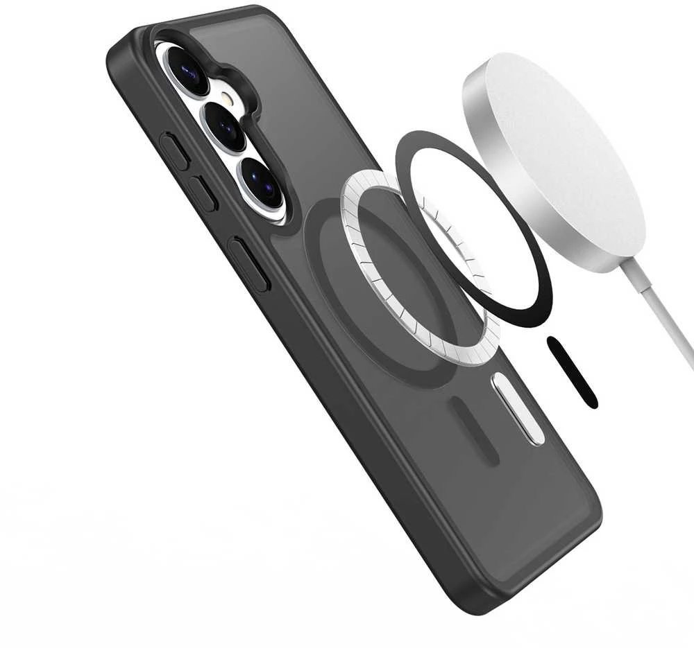Dėklas Dux Ducis Yind MagSafe Samsung S942 S26 juodas
