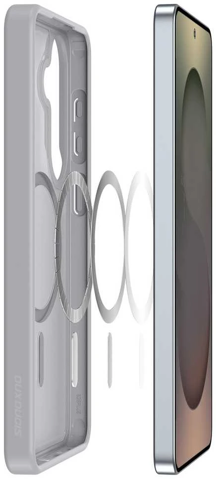 Dėklas Dux Ducis Yind MagSafe Samsung S947 S26 Plus pilkas