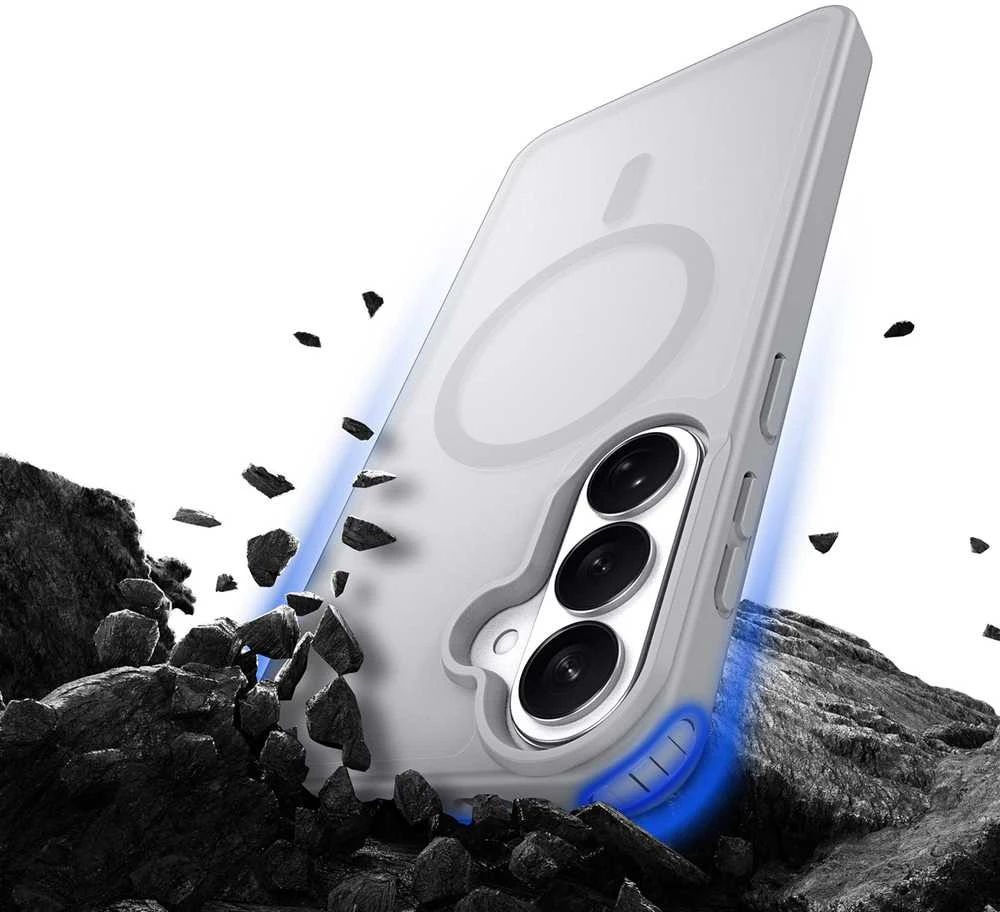Dėklas Dux Ducis Yind MagSafe Samsung S942 S26 pilkas