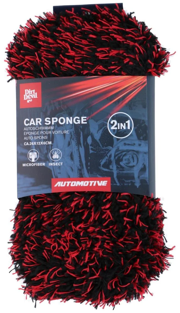 Dirt Devil Dvipusė mikropluošto kempinė automobiliams