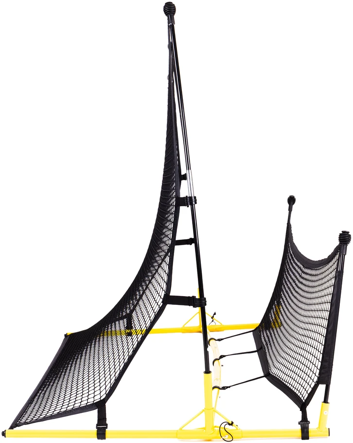 Dvipusis futbolo treniruoklis „Rebounder“ šaudymo į vartus pratyboms 220×120 cm, MOVEPRO
