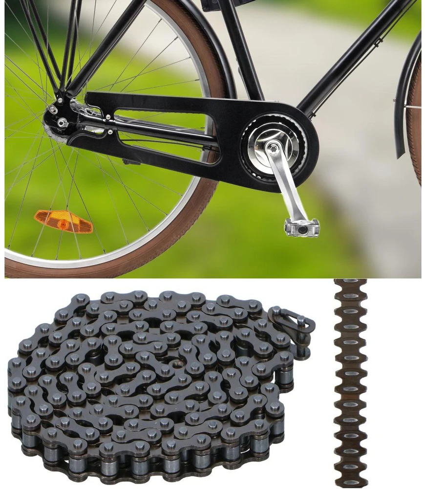 Bicycle Gear Dviračio grandinė 112 grandžių 1/2x1/8