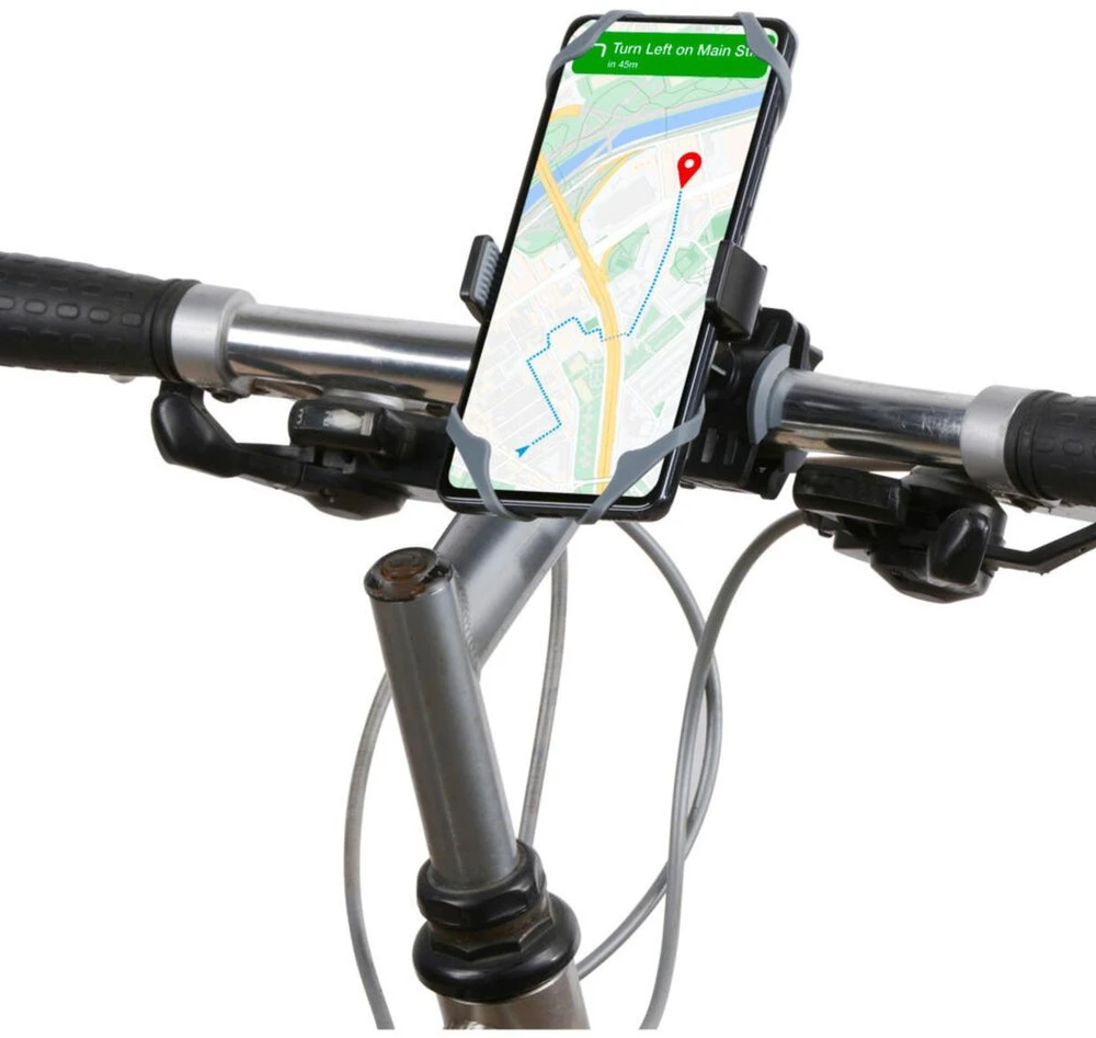 DVIRAČIO LAIKIKLIS TELEFONUI DUNLOP, BESISUKANTIS 360 LAIPSNIŲ, PILKAS 438931