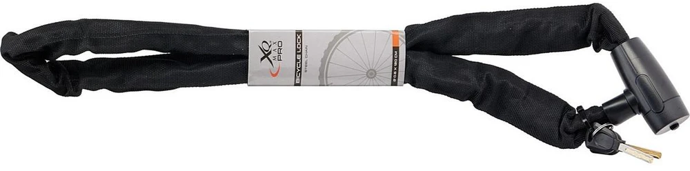 dviratinis grandininis užraktas XQMAX 120 cm
