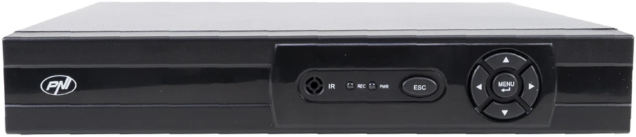 DVR/NVR PNI House AHD880, 8 analoginiai kanalai 4K-N arba 8 IP kanalai 5MP, H265+, garso įvestis, garso išvestis, USB2.0, 2 x SATA maks. 8TB