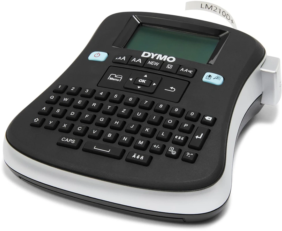 DYMO LabelManager 210D™ QWZ Kitcase etikečių spausdintuvas Perkėlimas terminiu būdu 180 x 180 DPI 12 mm/sec QWERTZ