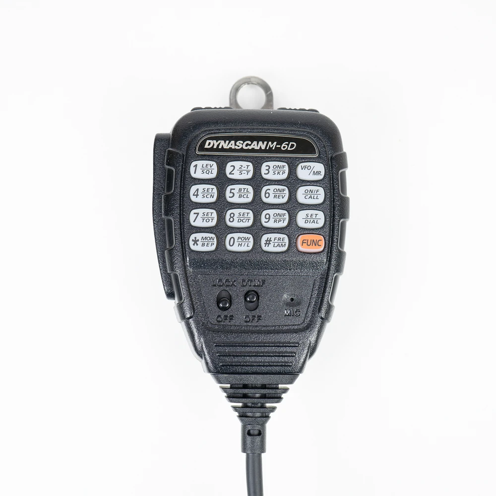 Dynascan M-6D-V PNI VHF radijo stotelė, 136-174 MHz, 12V maitinimo šaltinis, CTCSS / DCS tonai, TOT, nuskaitymo funkcija