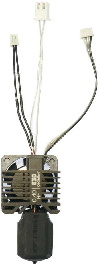 E3D ObXidian HotEnd surinktas modulis su jungtimis