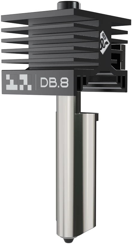 E3D x DiamondBack karštosios įvorės skirtos Bambu Lab H2S H2C H2D ir P2S 0.4mm