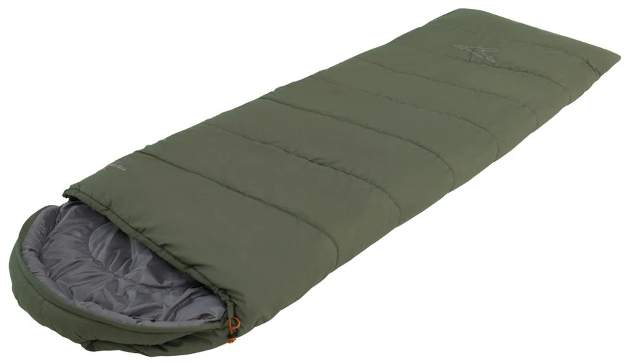 EAC Easy Camp Raven II Square -3°C Suaugusiems Stačiakampis miegmaišis Poliesteris Žalia