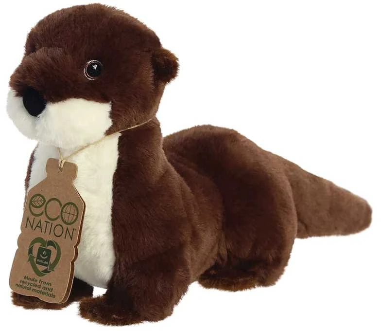 AURORA ECO NATION Pliušinė ūdra, 34 cm