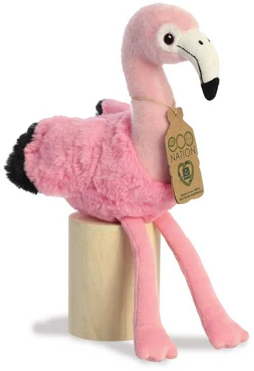 AURORA ECO NATION Pliušinis flamingas, 24 cm