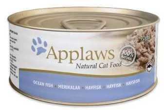 APPLAWS Ocean žuvis in Broth – šlapias kačių maistas – 70g