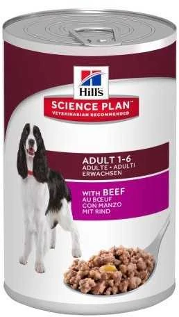 Hills HILL’S Science Plan Canine Adult jautiena – Šlapias Maistas šunims – 370 g