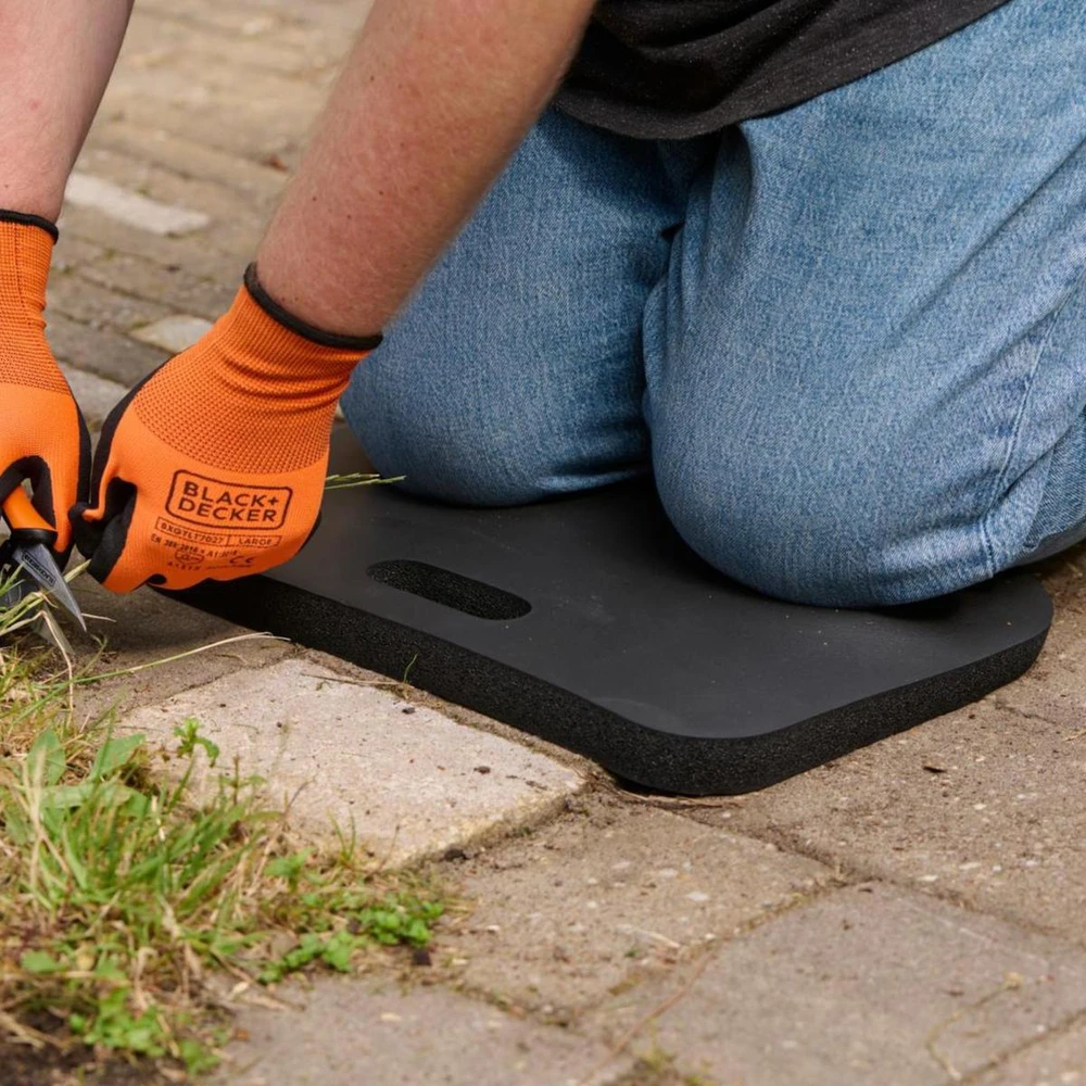 EDCO KELIŲ PAGALVĖLĖ KLĖČIOJIMUI 40×26,5CM Juodas + DECKER 435800