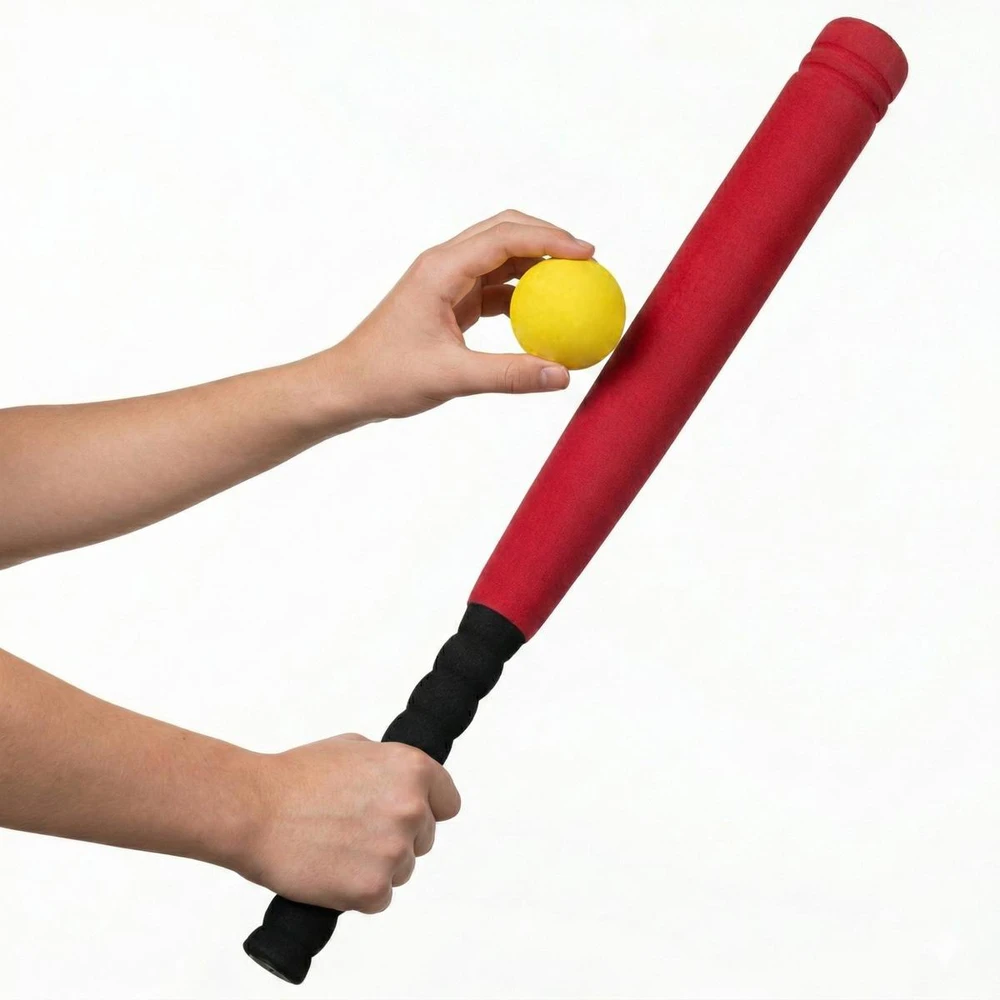 Eddy Toys Jaunimo beisbolo lazda 54 cm raudona