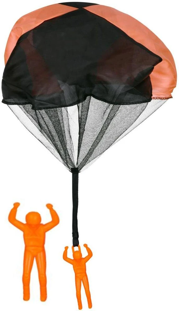 Eddy Toys Skraidantis parašiutininkas oranžinis 50 cm