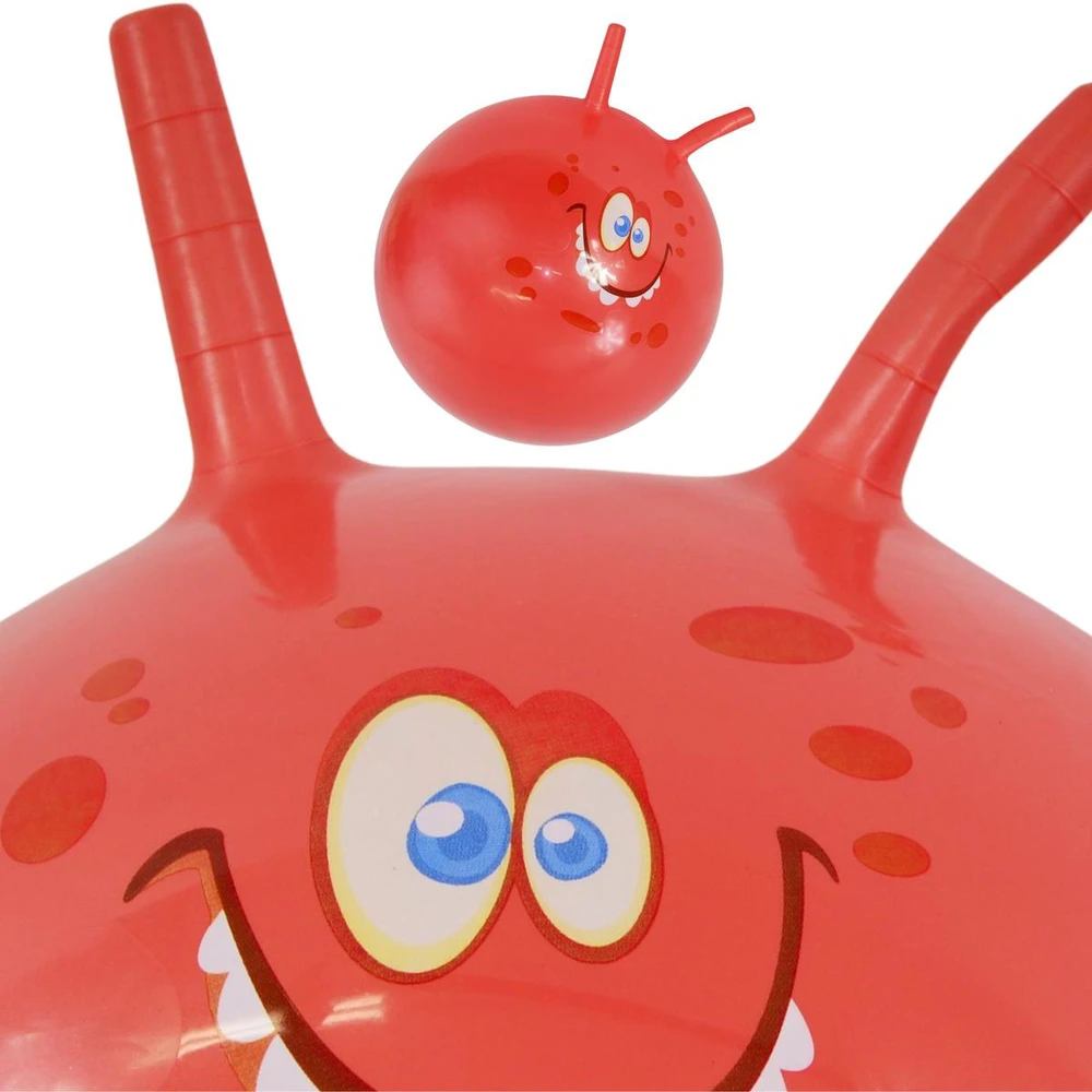 Eddy Toys Vaikų šokinėjimo kamuolys su rankenomis