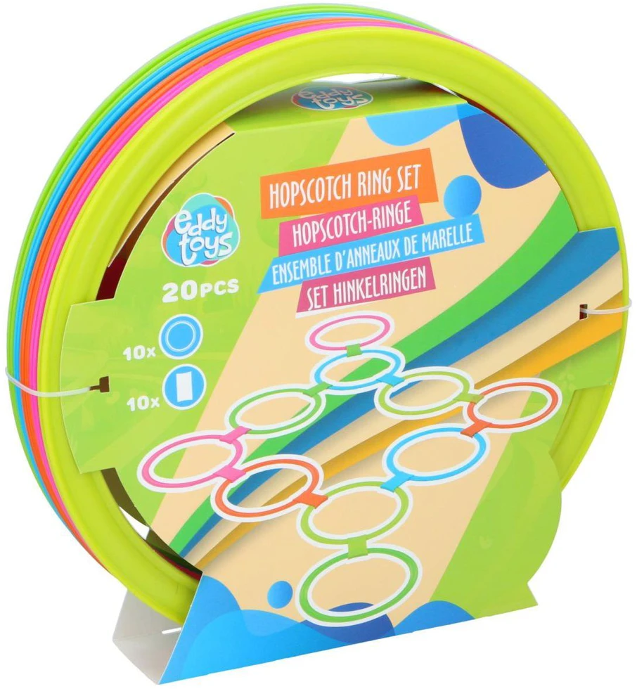 Eddy Toys SPALVOTŲ RATŲ KONSTRUKTORIUS, 20 ELEMENTŲ 301389
