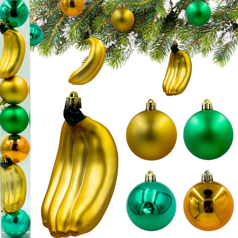 EDELMAN Plastikinės dekoracijos bananų formos