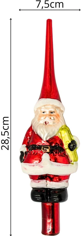 EDELMAN KALĖDINĖ EGLUTĖS VIRŠŪNĖ 28,5 CM SENELIS ŠALTIS 1077864